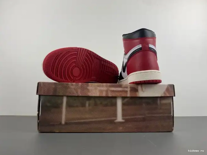 Rep Kickmax 1 High DZ5485-106 Reimagined Black Jordan Air Toe OG 0508